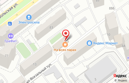 Бар Вина Кубани в Ново-Вокзальном тупике на карте