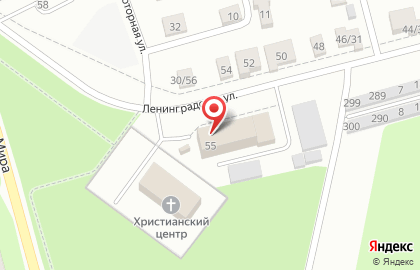 Скорпион на улице Ленинградской на карте