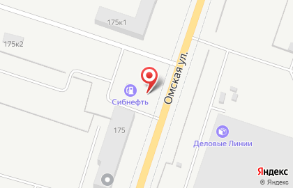 АЗС в Кургане на карте