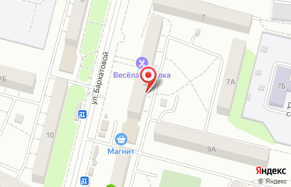 Привет+ на улице Бархатовой на карте