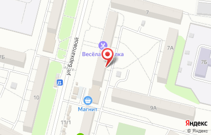 Beerfest на улице Бархатовой на карте