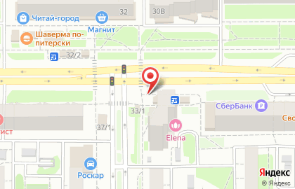 Магазин продуктов на Комсомольском проспекте на карте