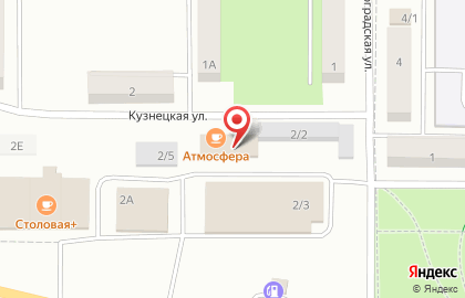 Бар Атмосфера на Ноградской улице на карте
