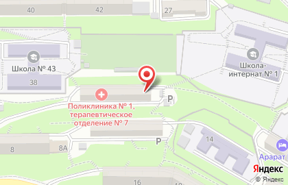 Детский клуб Алые паруса в Первореченском районе на карте