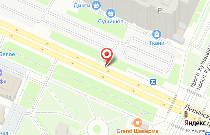 Бар Суши Шоп в Красносельском районе на карте