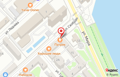 Кафе Патрик на карте