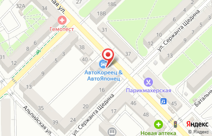 Федеральная сеть специализированных магазинов корейских автозапчастей АвтоКореец в Московском районе на карте