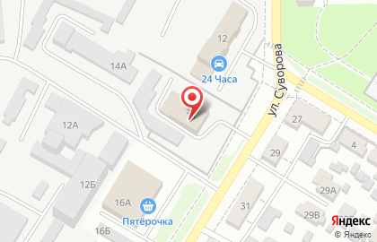 Пейнтбольный клуб Барс в Новокуйбышевске на карте