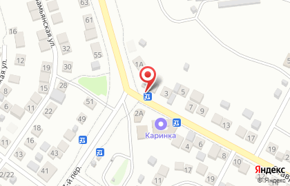 Продовольственный магазин на Ставропольской улице на карте