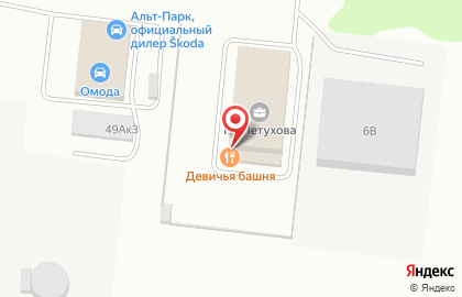 ТК в Новосибирске на карте