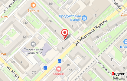 Общественная организация Совет ветеранов на улице Маршала Жукова на карте
