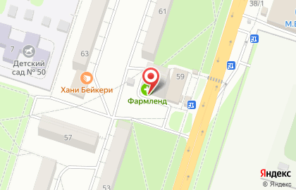 Аптека Фармленд в Челябинске на карте