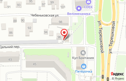 Служба перевозок Яндекс-Жара на карте