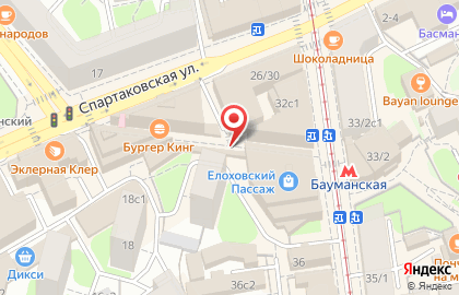 Фирменный магазин Экспедиция на Спартаковской улице на карте