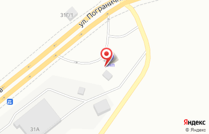 КНП на улице Пограничников, 31г на карте