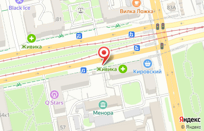 Церковная лавка, Храм во имя Казанской иконы Божией Матери на карте