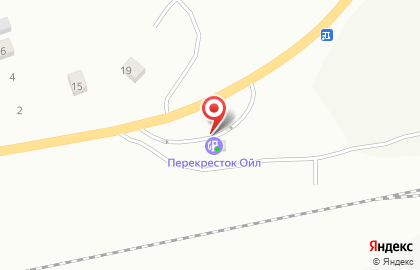 Перекресток Ойл на улице Шевченко на карте