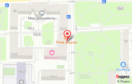 Кафе в Москве на карте