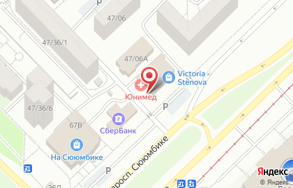 Строительная компания Мой дом на проспекте Сююмбике на карте
