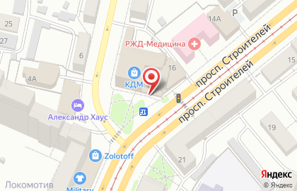 Торговая компания MyNail в Железнодорожном районе на карте
