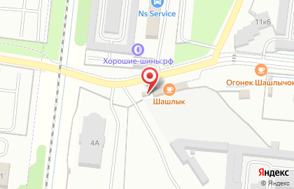 Шиномонтажная мастерская Шинбокс в Кудровском проезде на карте