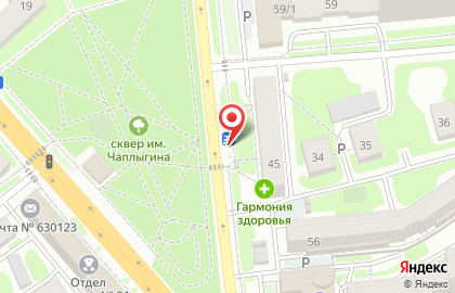Киоск фастфудной продукции в Заельцовском районе на карте