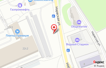 Автостоянка №106 на карте