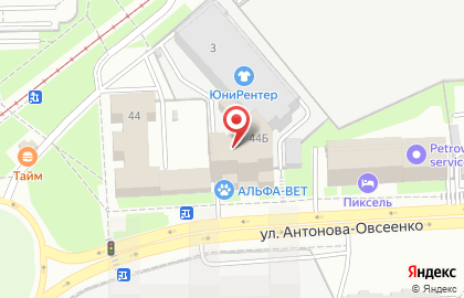 Ютиджи на улице Антонова-Овсеенко на карте