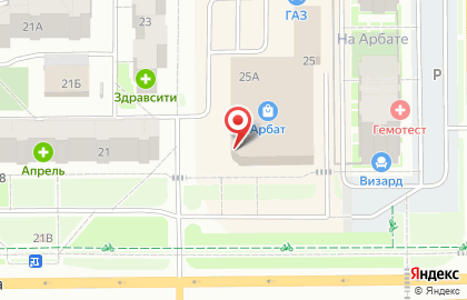 Кафе быстрого питания Маки на карте