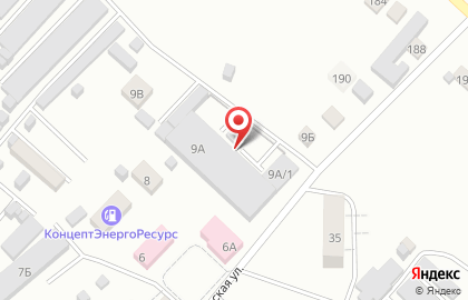 Автосервис в Саранске на карте