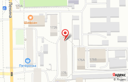 Фитнес-центр L-Fox на улице Ленина на карте