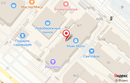 Автомат по продаже кофе на проспекте Комарова на карте