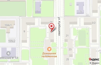 Корица на улице Куйбышева на карте