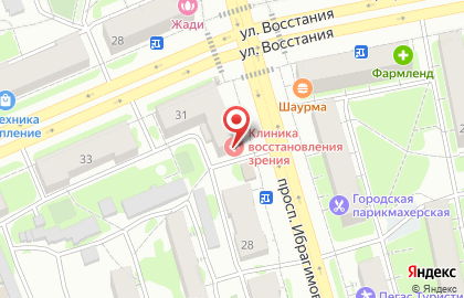 Клиника восстановления зрения на карте