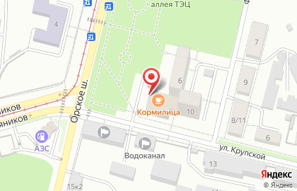 Бар Атмосфера на Ферганской улице на карте