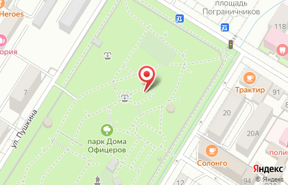 Кафе в Чите на карте