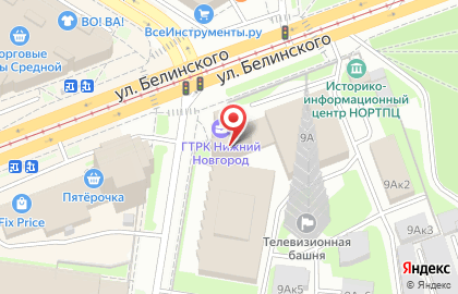 Центр спортивной борьбы Александр Невский на карте