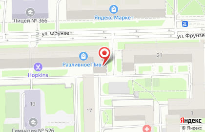 Общественная организация Всероссийское общество слепых в Московском районе на карте