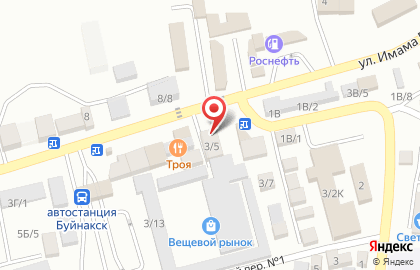 Магазин ковров Уют в Буйнакске на карте