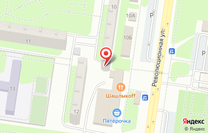 Лечебно-профилактический центр Улыбка плюс на Революционной улице на карте
