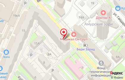 Амурские Аптеки на улице Льва Толстого на карте