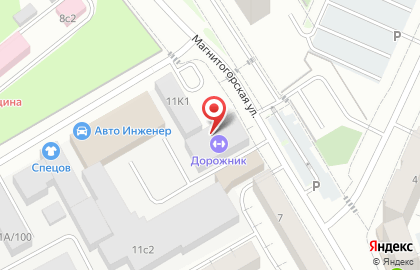 Салон тайского массажа Белый Слон на Магнитогорской улице на карте