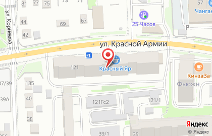 Управа на карте