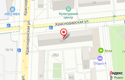 Хирургическая стоматология Имплантика на Краснодарской улице на карте