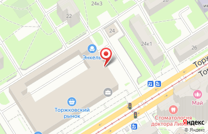 Мастерская по изготовлению ключей на Торжковской улице на карте