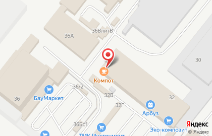 Столовая Компот в Автозаводском районе на карте