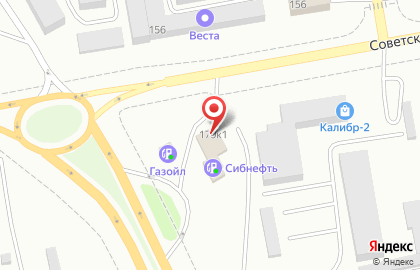 Шиномонтажная мастерская Две Атмосферы на Советской улице на карте