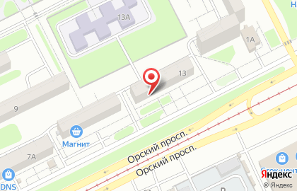 Почта России в Оренбурге на карте