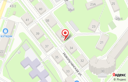 Салон MINIMALISA ДРЕДЫ на Новолучанской улице на карте