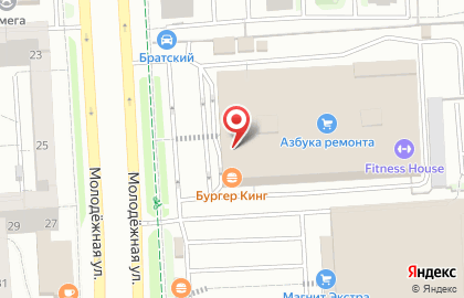 Магазин дверей и комплектующих Страж на Молодёжной улице на карте